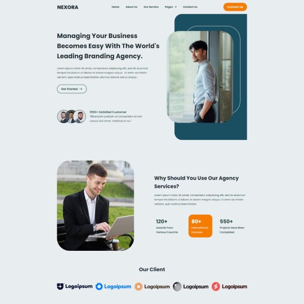 Nexora - Digital Marketing Elementor Template